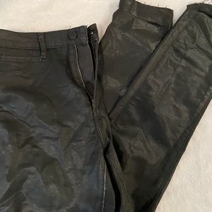 Free people shimmer skinny jeans